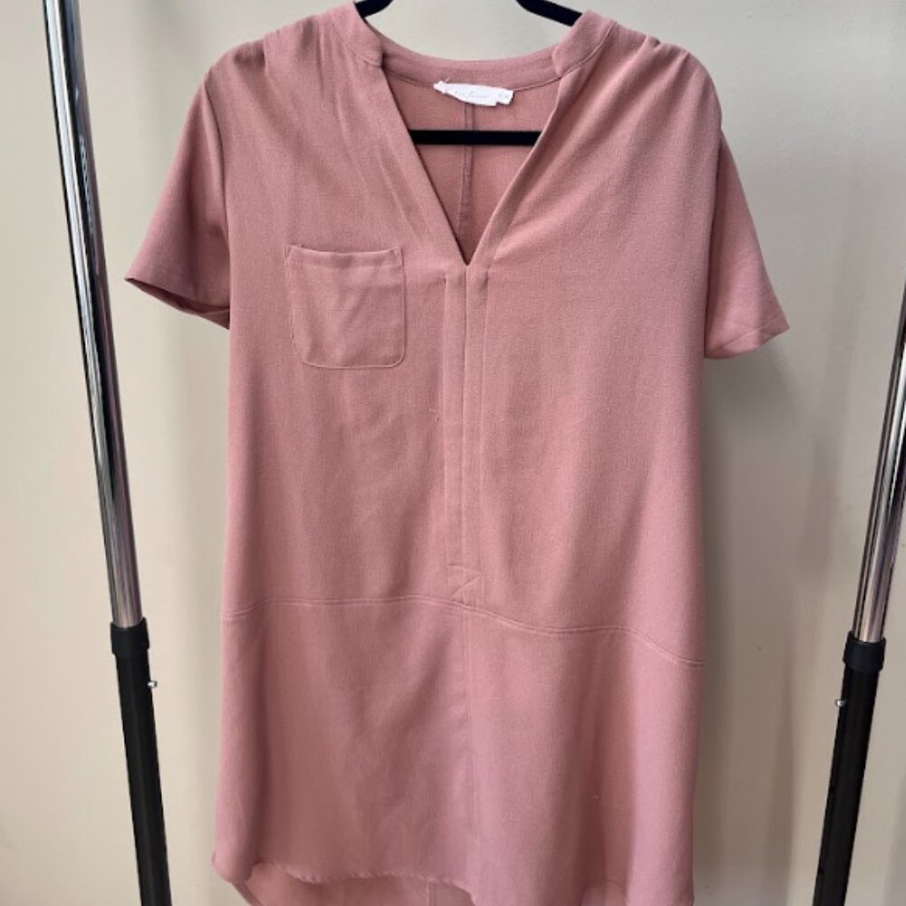All in Favor Hailey Crepe Dress